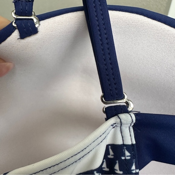 Retro VENUS Nautical One Piece Boosting Wire Support Swimsuit Size 14 - Picture 10 of 11